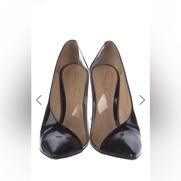 Gianvito Rossi Black Patent Leather Heels